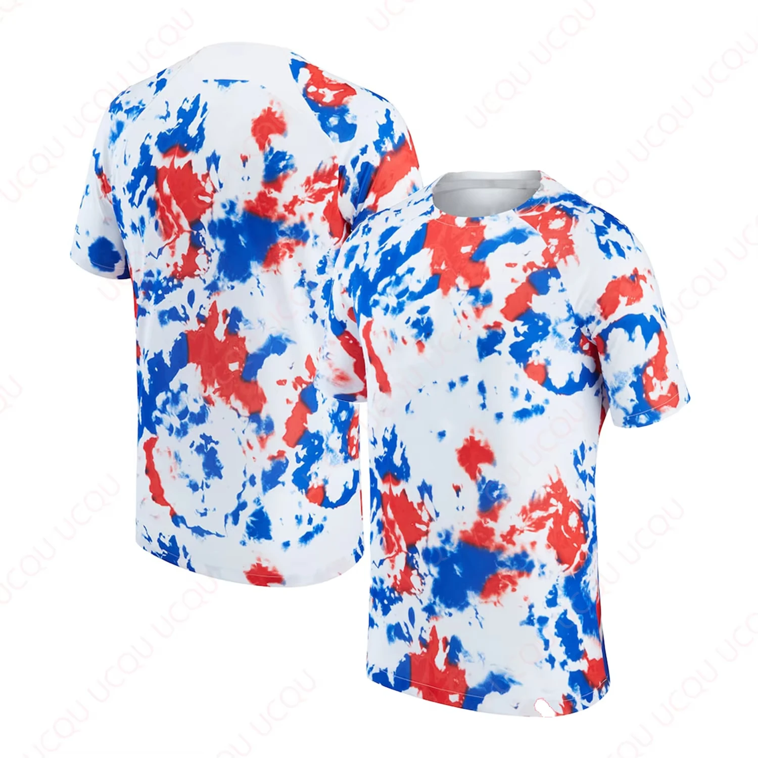 

USMNT Pre-game Джерси Последний уличный быстросохнущий трикотаж Летняя классическая футболка для взрослых и детей Модный свободный спортивный трикотаж
