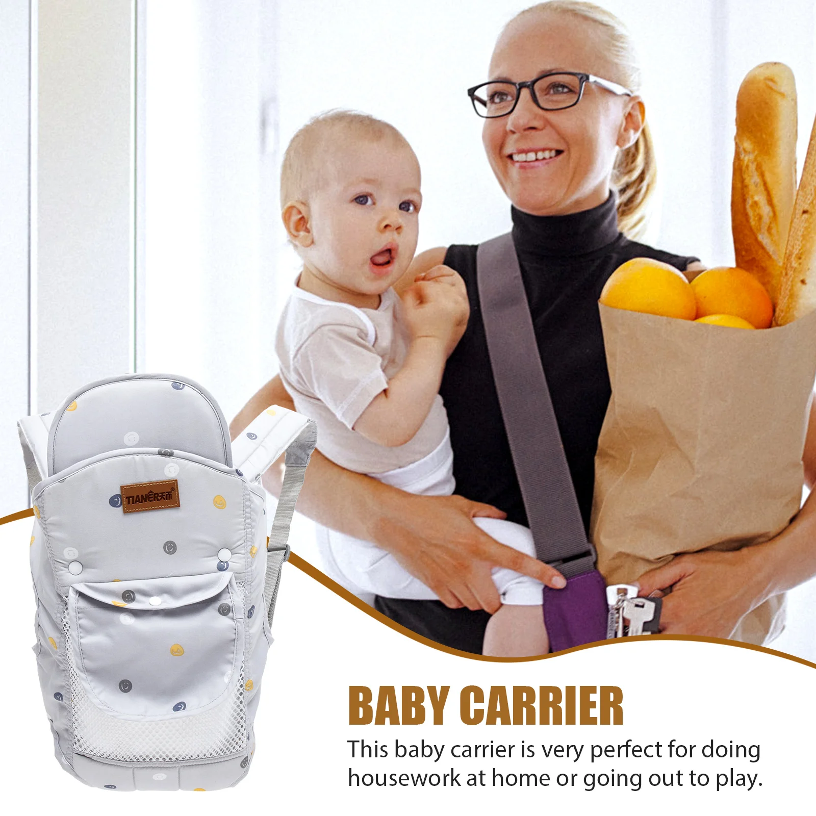 Old Fashioned Simple Waist Stool Strap Newborn Easy Baby Carrier Seat for Polyester Breathable Toddler