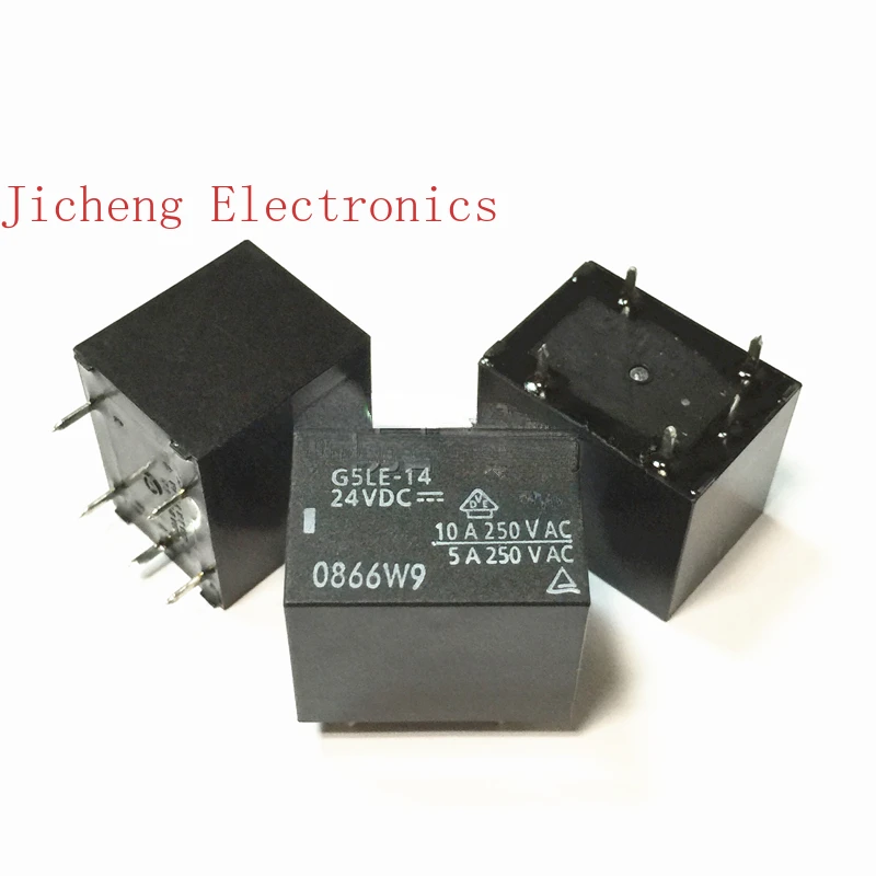 10PCS Relay  G5LE-14-5VDC G5LE-14-12VDC  G5LE-14-24VDC  G5LE-1A-5VDC  G5LE-1A-12VDC  G5LE-1A-24VDC 