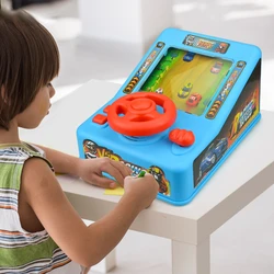 Volante per bambini che guida il giocattolo Dodge Vehicle simulazione elettronica gioco di avventura con effetti sonori musicali per bambini Baby