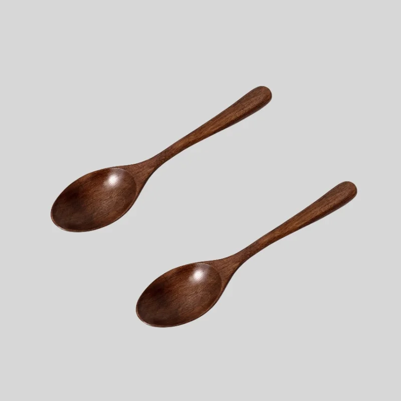 Wooden Spoon Bamboo Kitchen Cooking Utensil Tool For Soup Teaspoon Catering wooden spoons  spoon