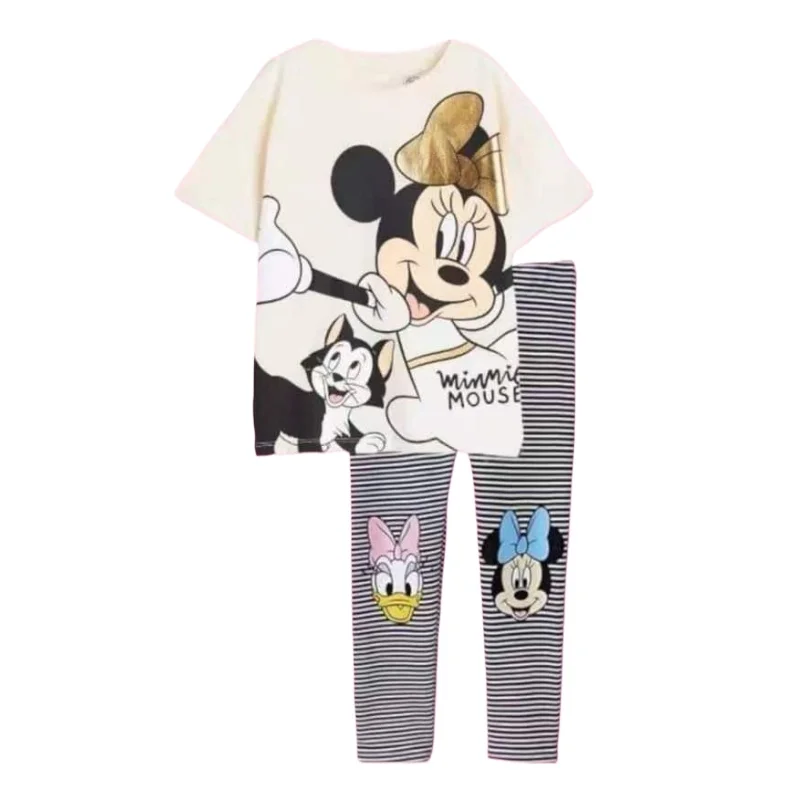 Cute Baby Girls Kids Clothing Disney Minnie Girls Clothes Sets Baby Clothes Set 0-10year Years Old