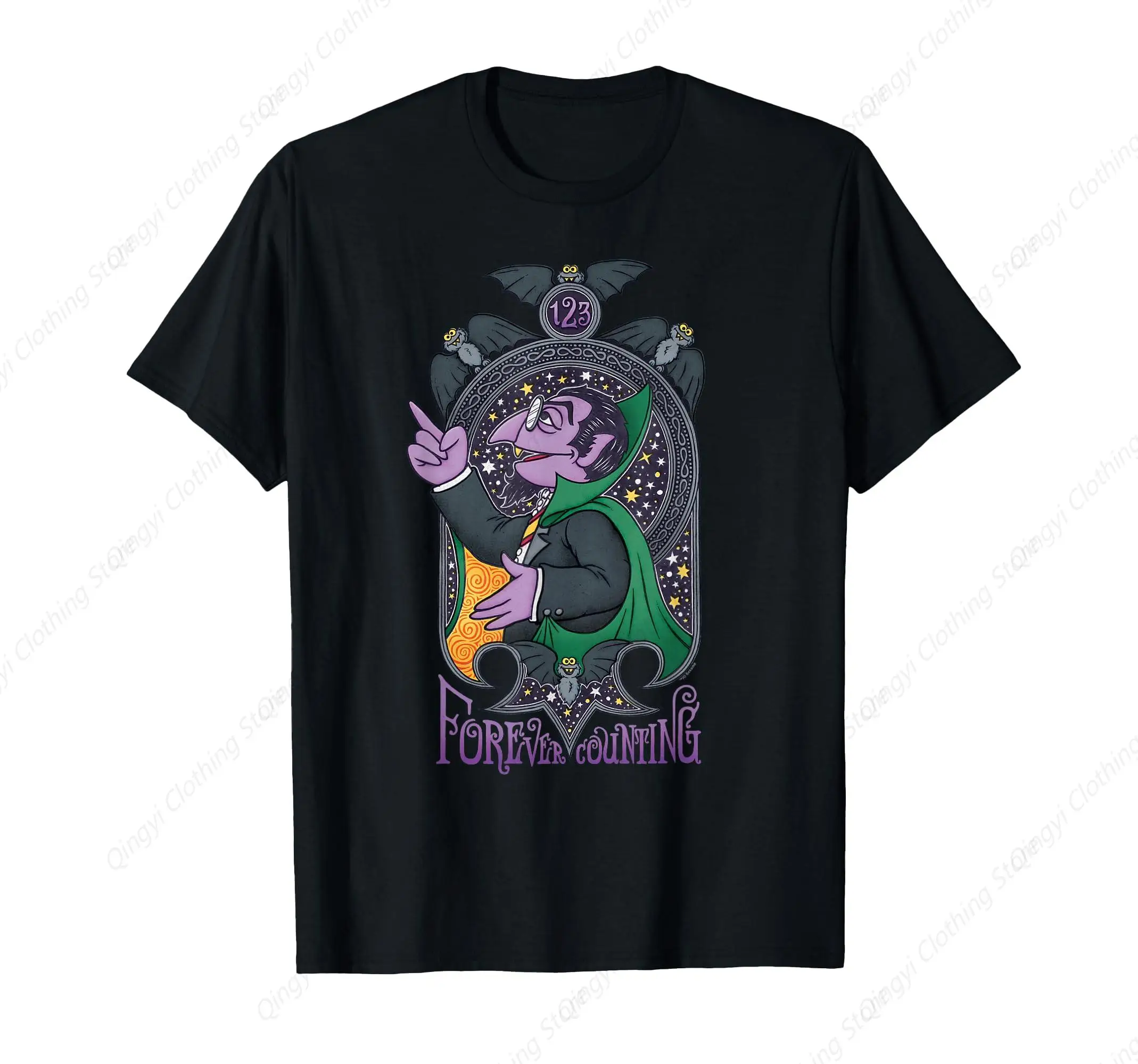 Psychedelic Count Forever Counting T-Shirt