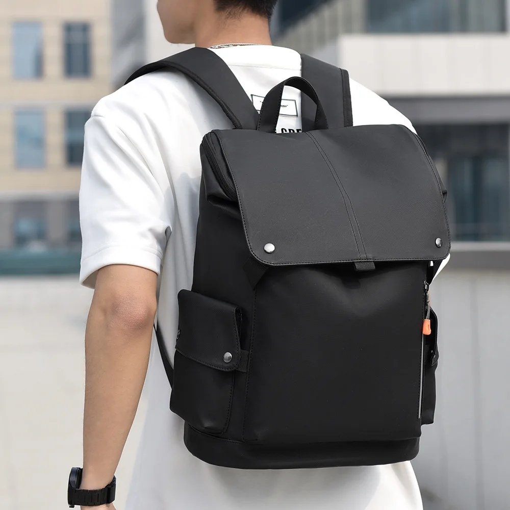 

Business computer bag trend portable commuter business backpack flip backpack simple large capacity