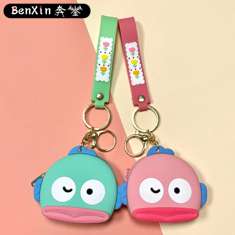 

Miniso креативные и милые брелки-кошельки для монет, подвески для сумок, мультяшные брелки и подвесные чехлы для наушников