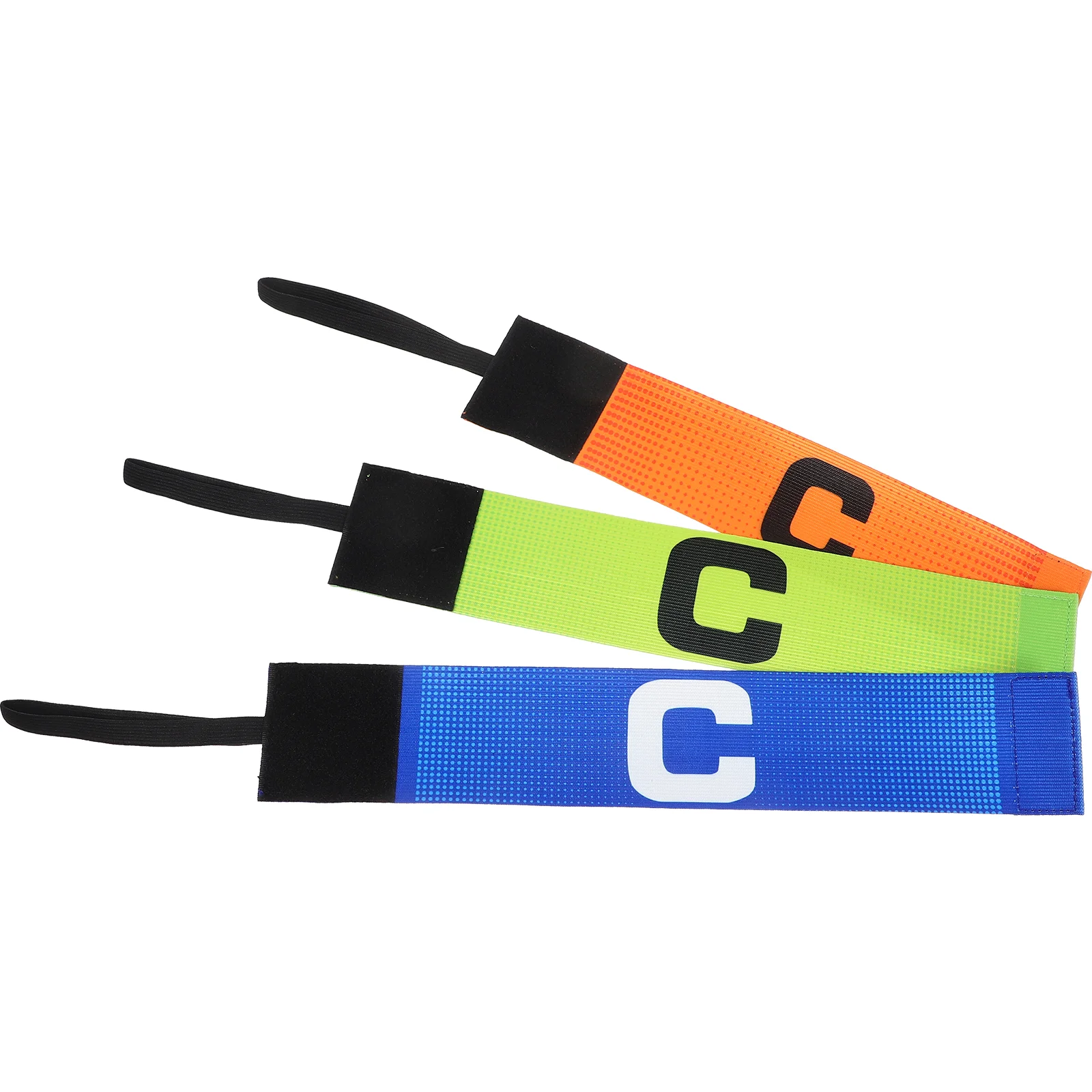 3 Pcs Football Captain Armband for Sports Leader Soccer Match Armbands Outdoor Child