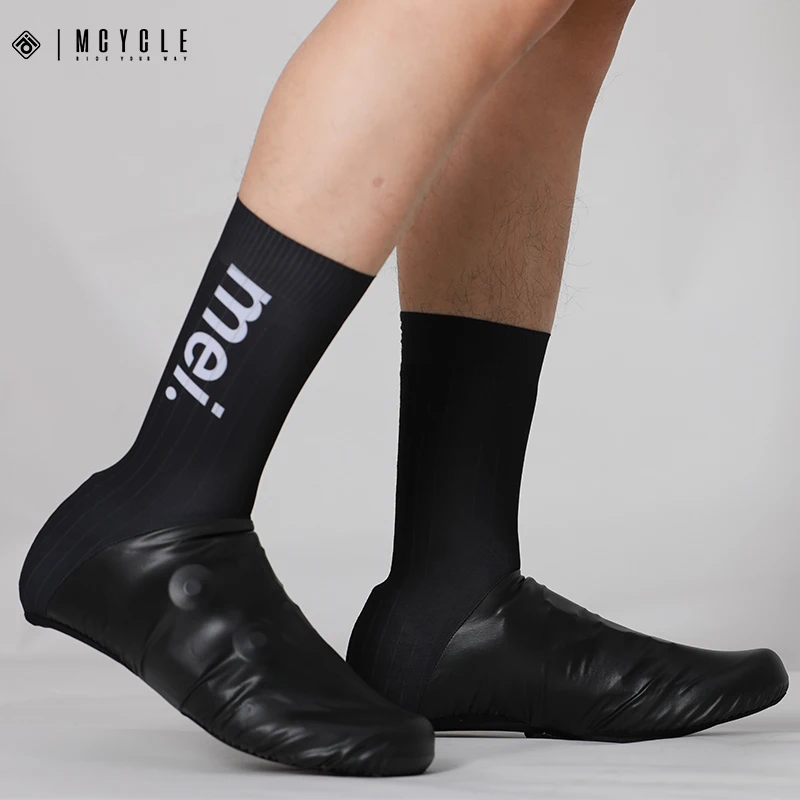 

Mcycle Custom Bike Overshoes Breathable MTB Cycling Shoes Cover PU Neoprene Cycling Overshoes