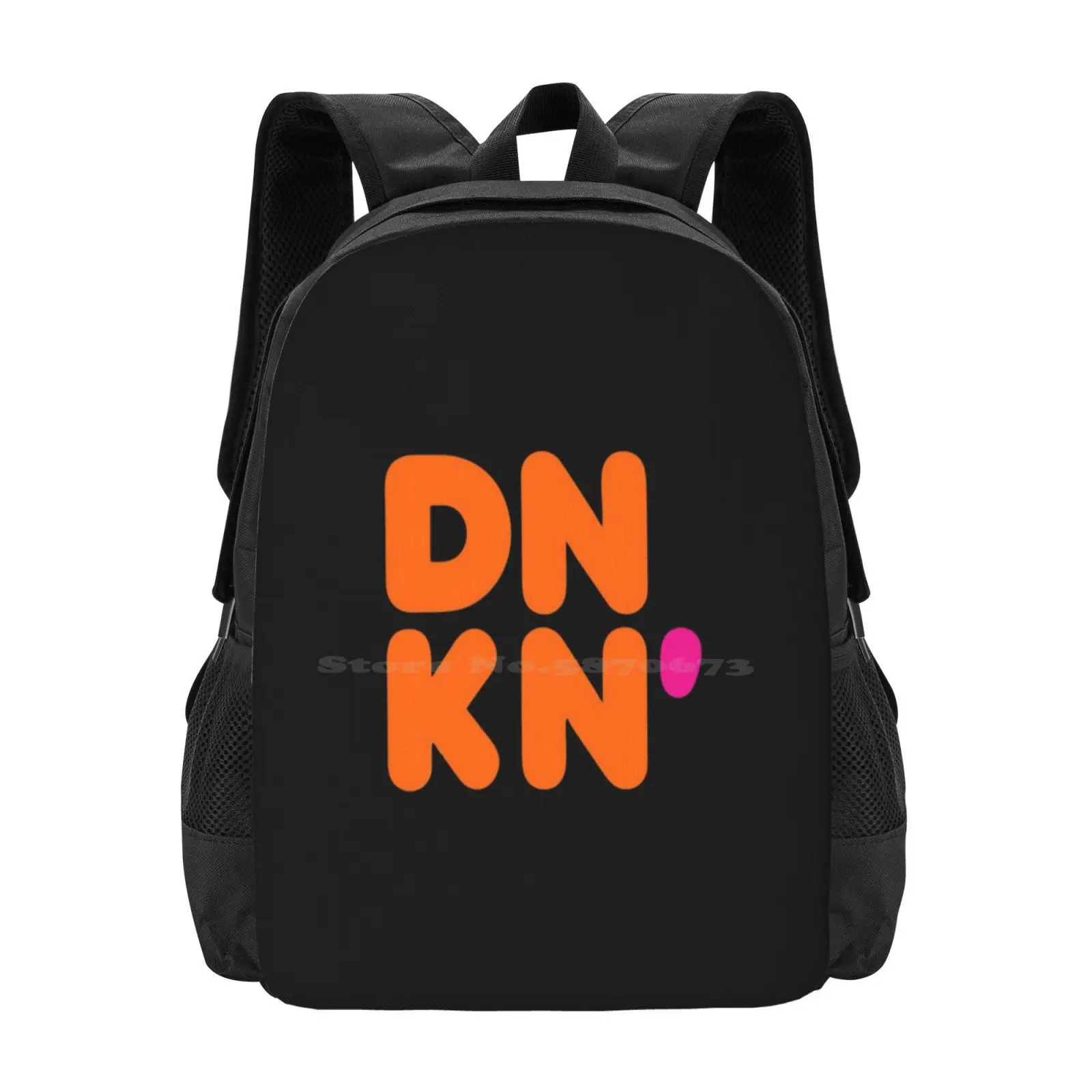 Dunkin-mochila de manga larga para niñas, morral de viaje para adolescentes