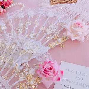 Fan, viktorya dönemi gotik, kadınlar için, fan el danteli, siyah, bağbozumu, siyah, pembe, kırmızı, fan, bambu el yapımı Viktorya dönemi dekorasyonunda 6 büyük satış, no. 1