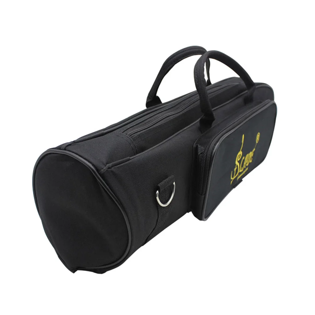 

B-flat Trumpet Bag Durable Conventional Shoulder Handheld Case Bag (Black) Trumpet accessory Trumpet case