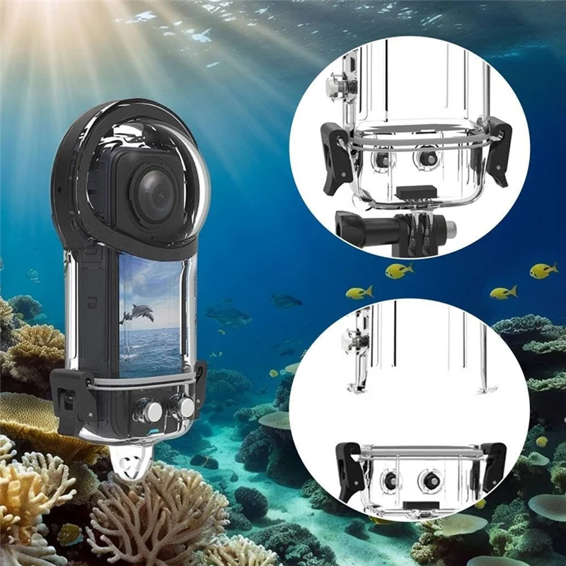 【Last-Chance!】Invisible Dive Housing Case For Insta360 X5 Waterproof Scratch-Resistant 50M Depth