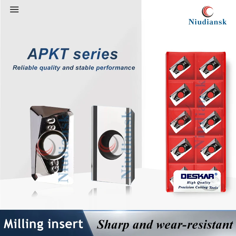 

Токарный станок с ЧПУ Фрезерный станок APKT1003PDFR-AL APKT1604PDFR-AL APKT1604PDFR-G2 K10 Фрезерные лезвия Алюминиевое лезвие Материал Часть Инструменты