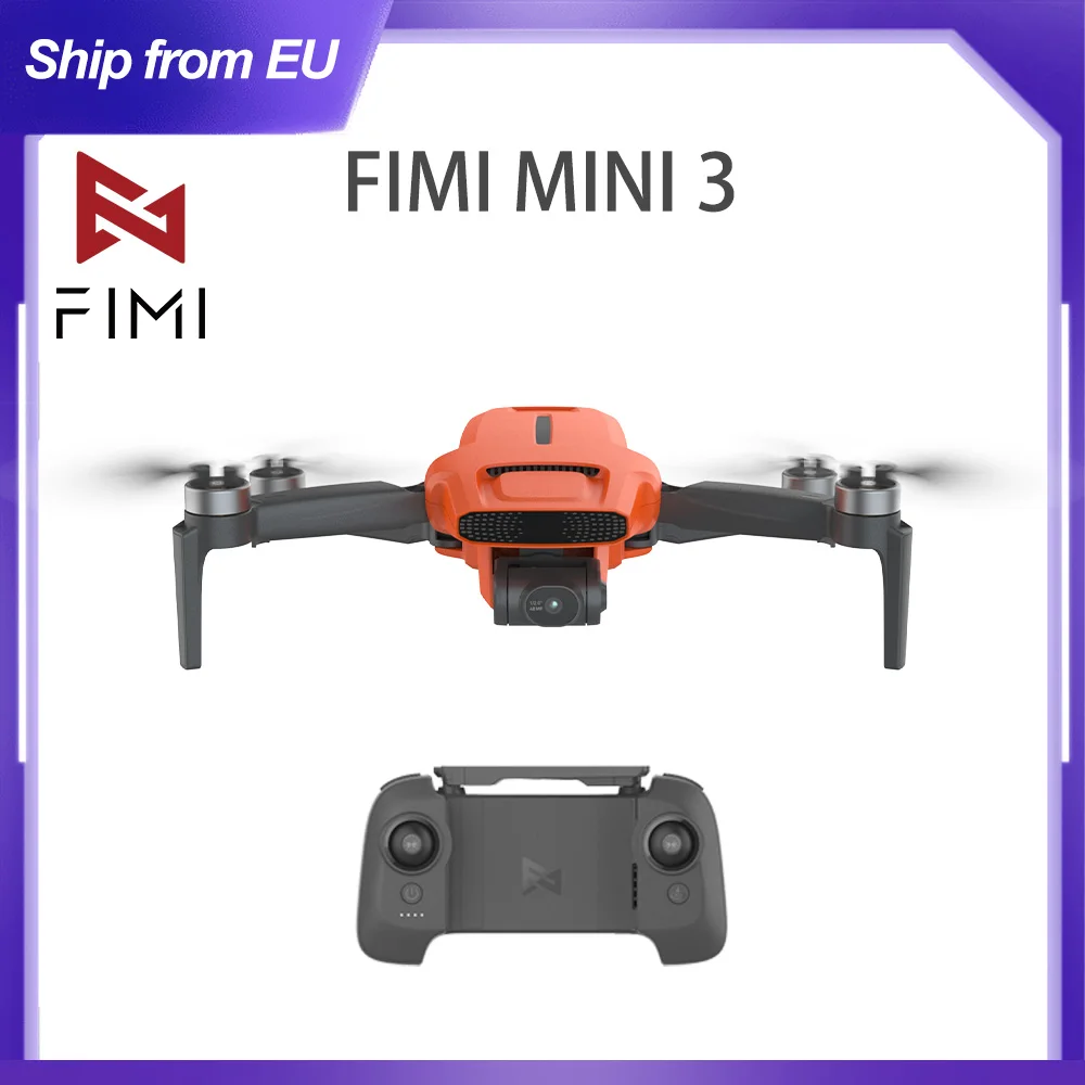 FIMI MINI 3 drone 4K Super Night Video 9km 3-axis Gimbal 249g Ultralight design smart tracking