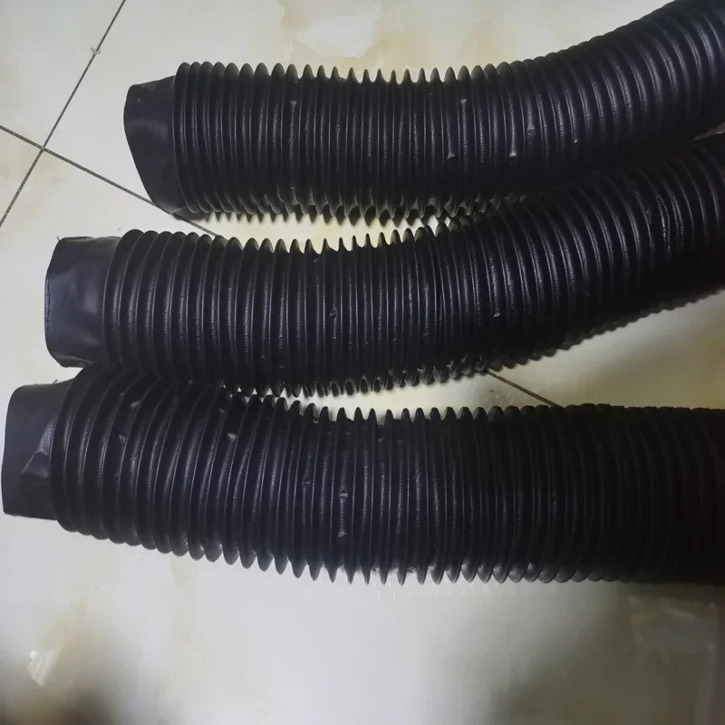 Rubber Corrugated Sleeve Flexible Moulded Bellows Rubber Nitrile Oil Resistant Dust Cover Tubes and Hose