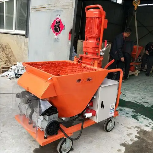 M9 M11 Stucco Finishing Wall Paint Gypsum Spraying Plaster Machine for Construction Work