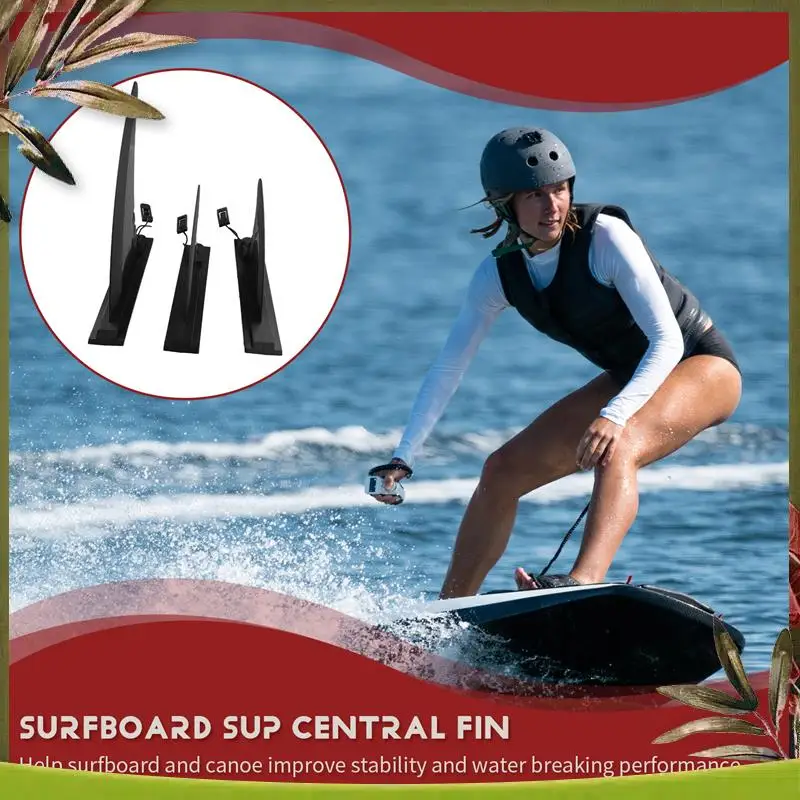 موثوقة-لوح ركوب الأمواج SUP زعنفة مركزية وزعنفة جانبية وقوف/مجداف/لوح قابل للنفخ لوح ركوب الأمواج زعنفة مركزية ملحقات رياضية لركوب الأمواج #1