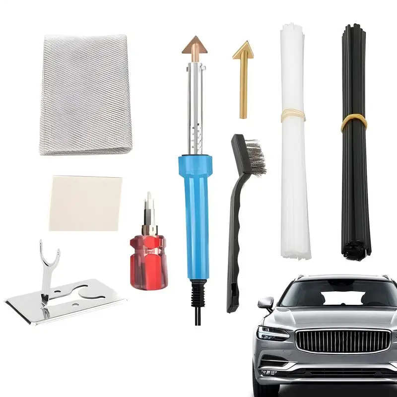 

Инструмент для сварки бампера, профессиональный автомобильный набор инструментов, небольшой сварочный набор, набор для ремонта трещин на бампере, набор автомобильных инструментов, ручной