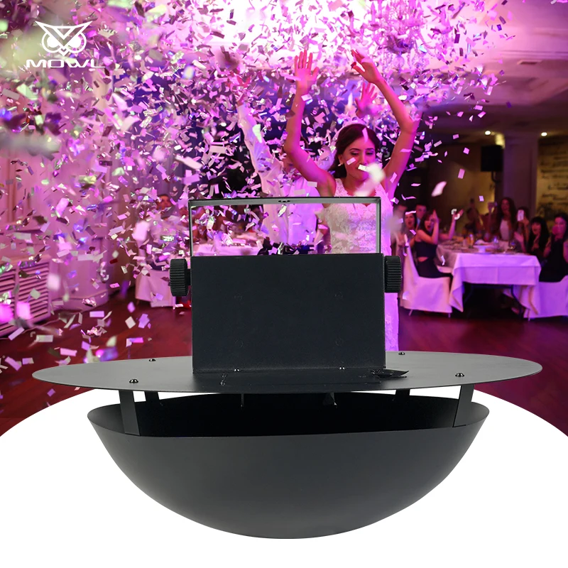 Hanging Confetti-filled Skies Swirl Confetti Machine Strong Wind-driven Paper Throwing Paper Confetti Maker