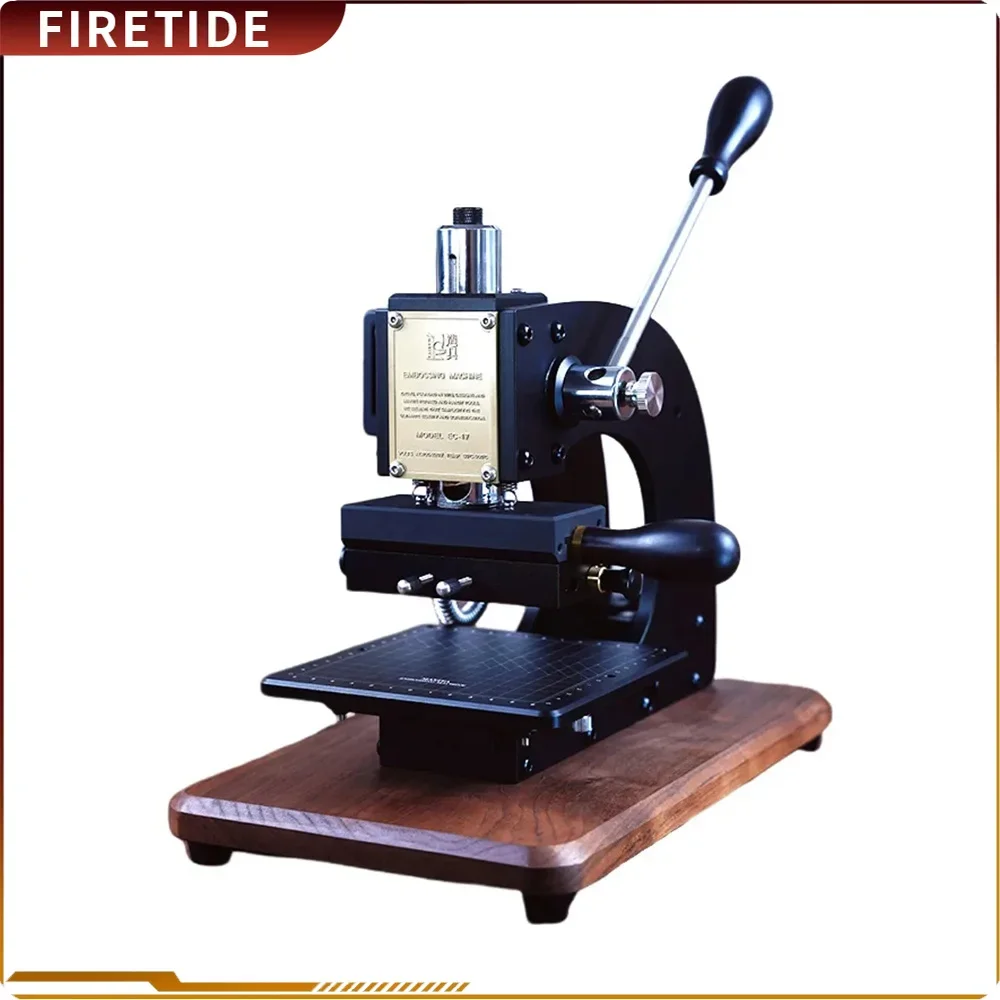 EC-17 Hand Stamping Machine 200W Leather Bronzing Machine Hot Foil Stamping Machine Leather Embossor