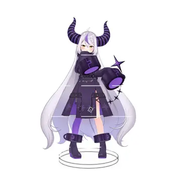 La+ Darknesss Hololive Inugami Korone אנימה אקריליק איור Stand דגם שולחן דקור קישוט Cartoon Keychain אוהדי מתנה 10 best sales מעמד הולולייב - №8