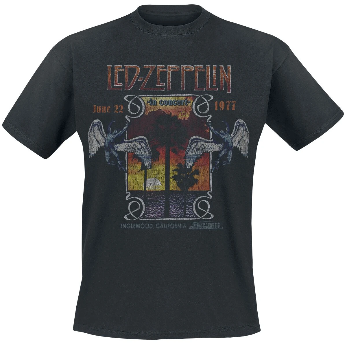 Best Led Zeppelin Graphic Cotton Band T-shirt Unisex Summer Short Sleeve Fashion Brand Tee Luxury Casual Vintage Tees