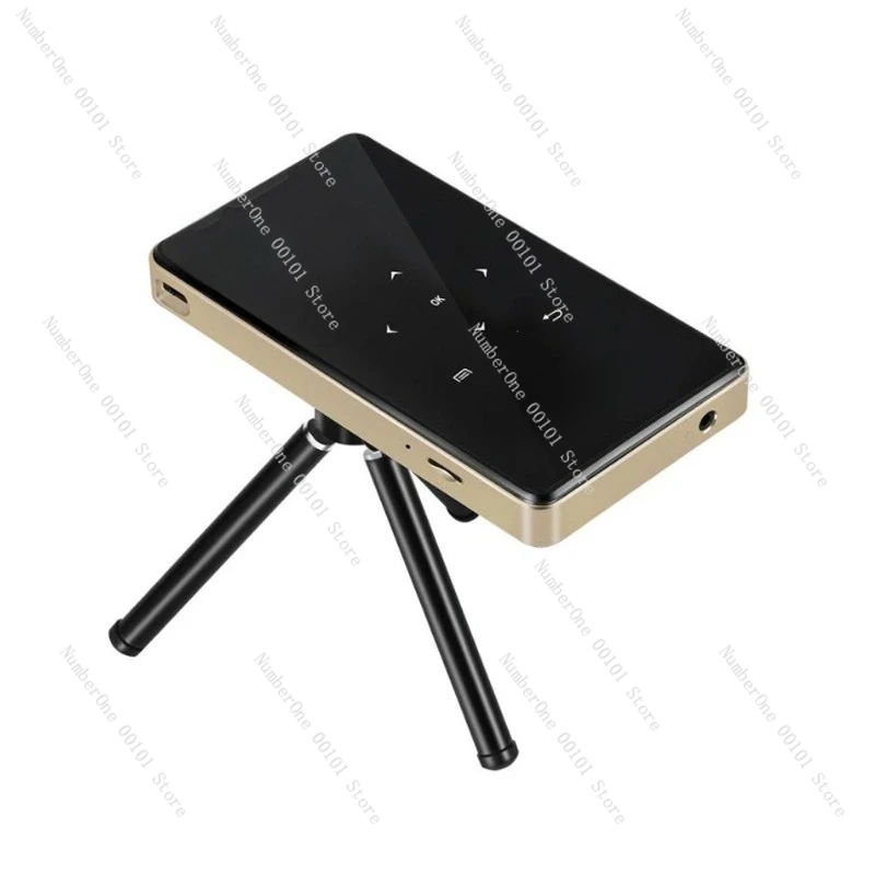 P09 Projector 1080P high definition DLP Mini Smart Android Micro Projector Portable Home 1GB + 8GB