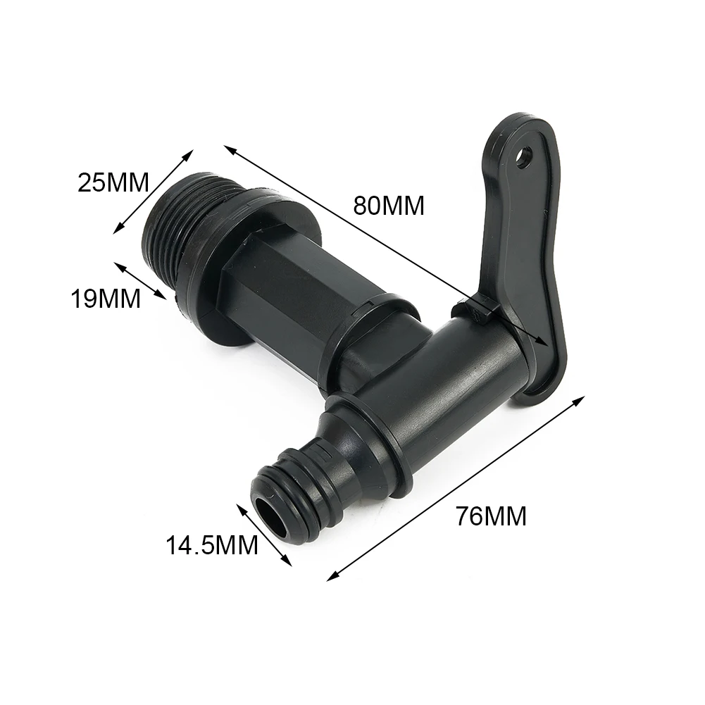 Premium Replacement Tap for Fresh and Waste Water Tanks Compatible with Various Camper Vans Caravans and Motorhomes