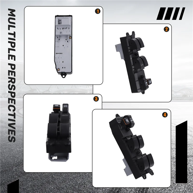 

Портативный автомобильный главный переключатель стеклоподъемника 84820-12470 для Toyota Corolla 2003-2008 NZE120, переключатель управления передним стеклоподъемником