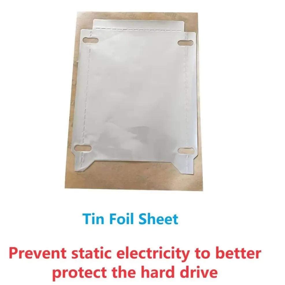 Replacement 2.5 HDD SSD Hard Drive Disk Caddy Frame Anti-static Tin Foil Sheet For Lenovo ThinkPad P50 P51 P52 P52s P53 P72 P73