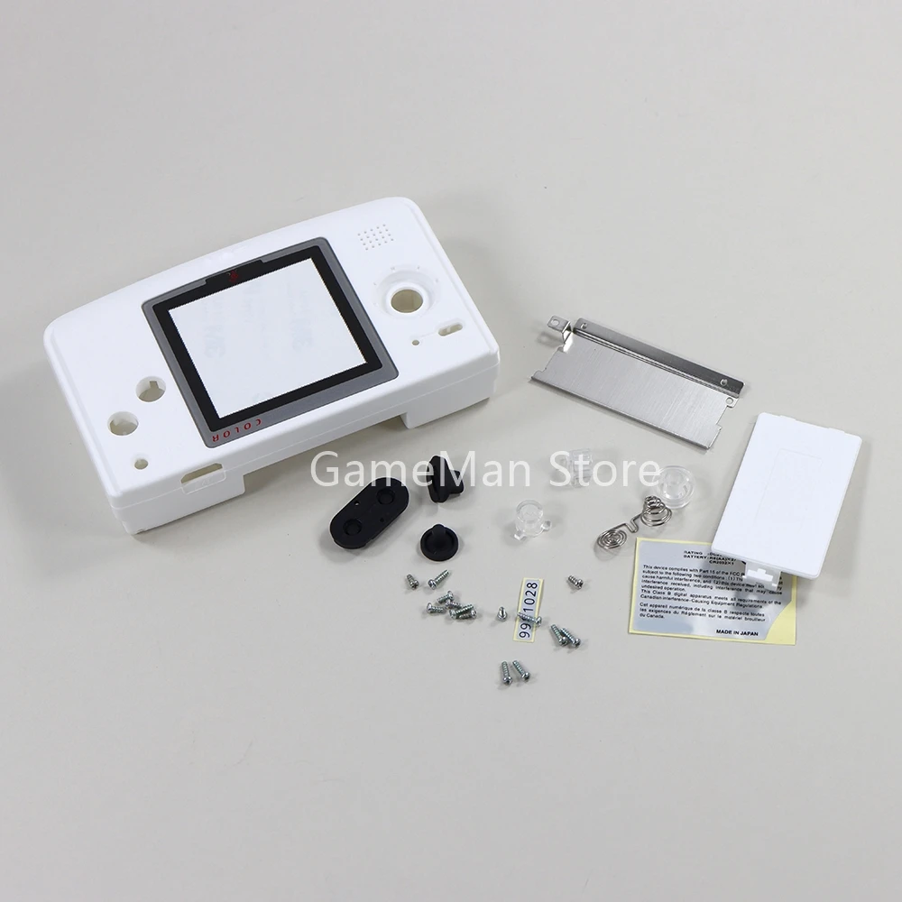 1set Full Set Housing Shell Cover Plastic Case Replacement kit for SNK NGPC NEOGEO POCKET COLOR Console