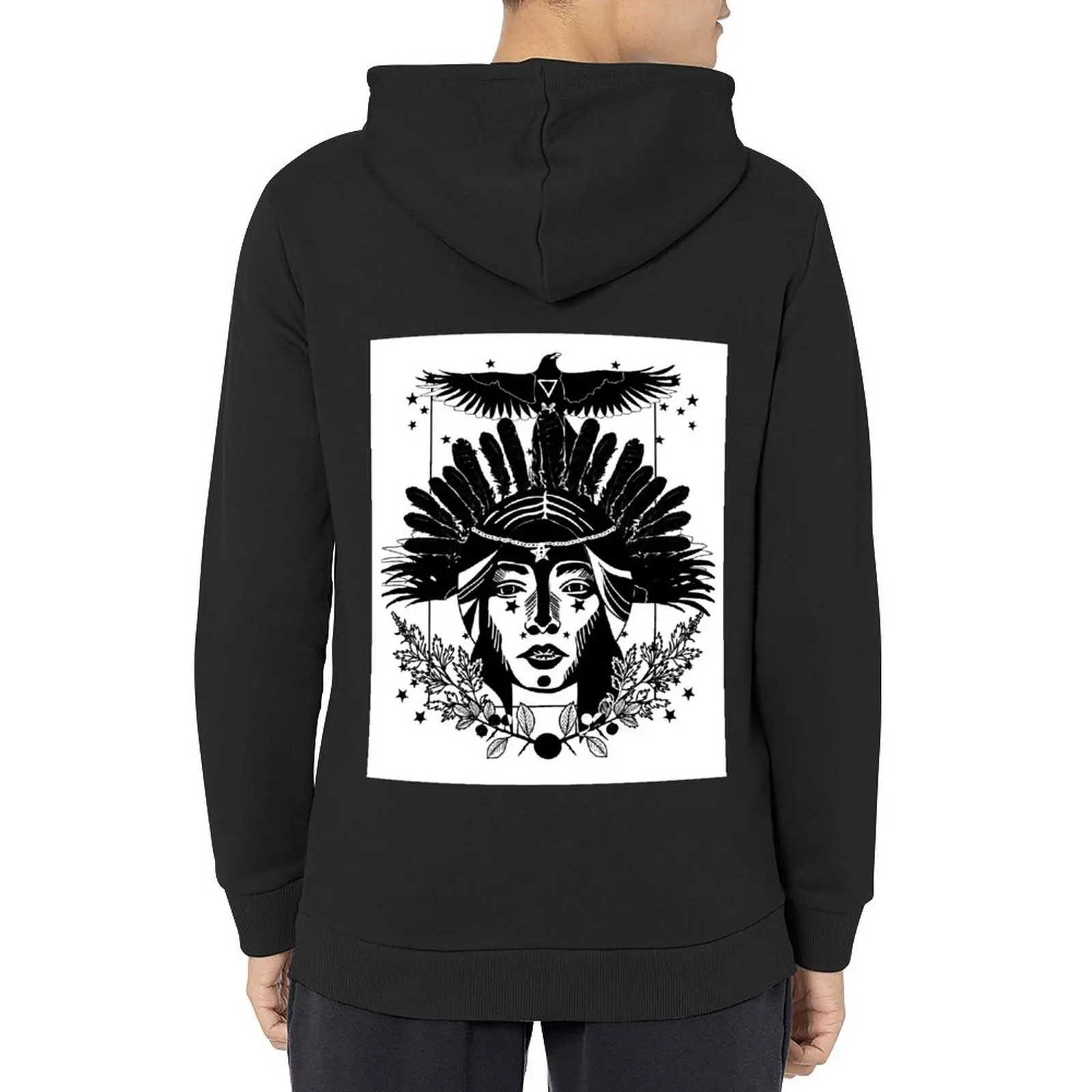 

The Morrigan Hoodie aesthetic clothing fashion men men's autumn clothes men's sweat-shirt set autumn hoodie