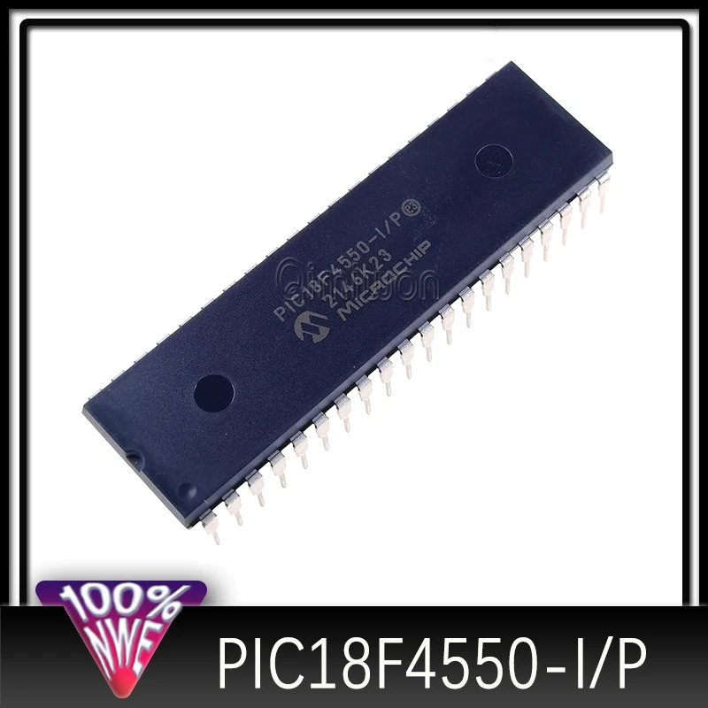 

Free Shipping 5-50PCS/LOT New Original PIC18F4550-I/P PIC18F4550 DIP-40 18F4550 PIC18F MCU IC