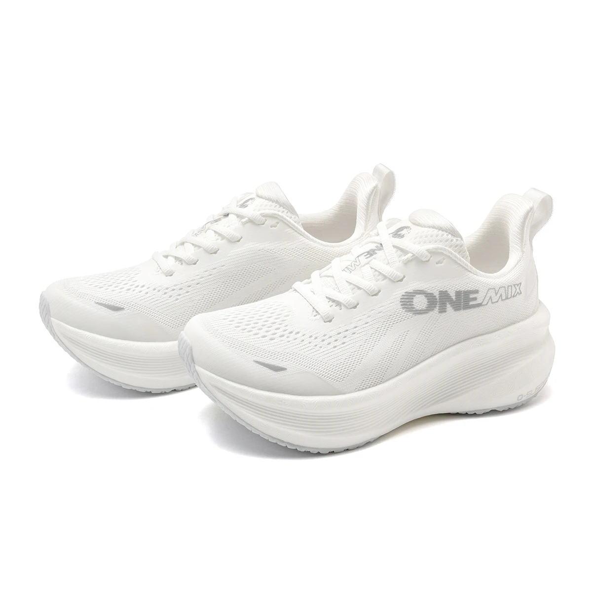 ONEMIX Damen-Sneaker, leicht, atmungsaktives Mesh, stoßdämpfend, rutschfest, weiche Sohle, für Laufen, Fitness und vielseitig einsetzbar – Detail 16