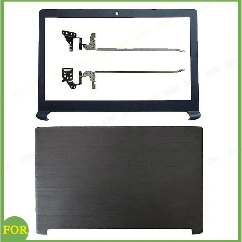 

Новая задняя крышка, передняя рамка и петли для ноутбуков Acer Aspire 5 A515-51 A515-51G, Aspire 3 A315-51 A315-53, A615-51 N17C4, черный корпус