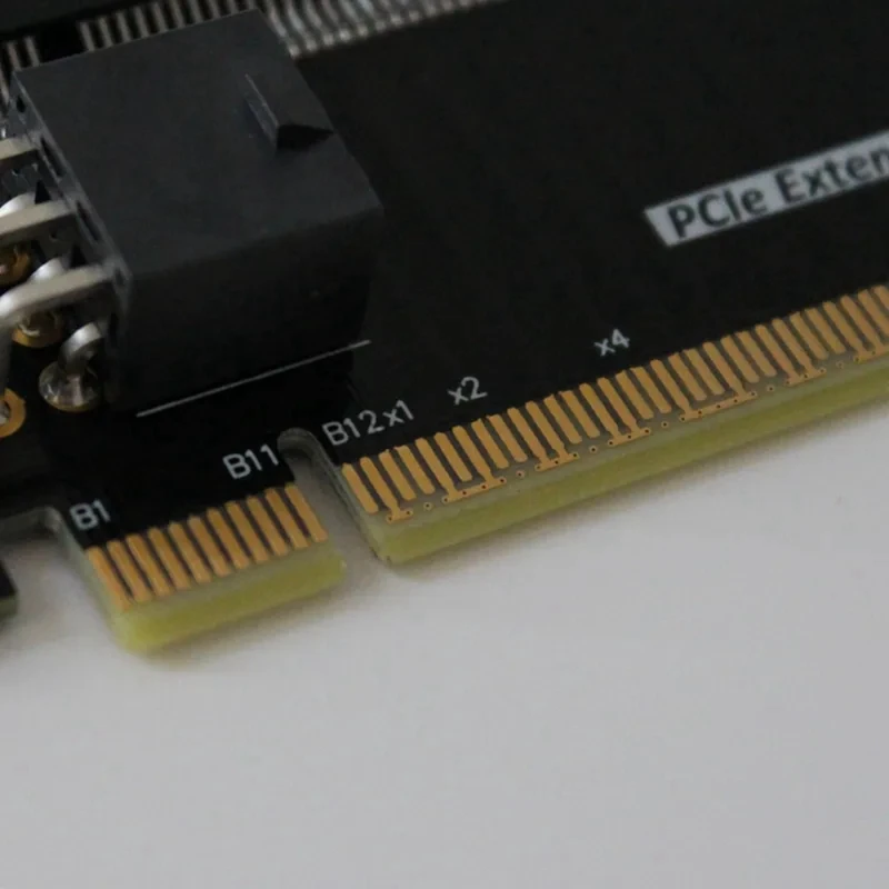 High Speed PCI Express 5.0 16X Riser Extended Card PCI-E to PCIe 16X Slot Connectors PCIE X16 Converter for 1U 2U Server