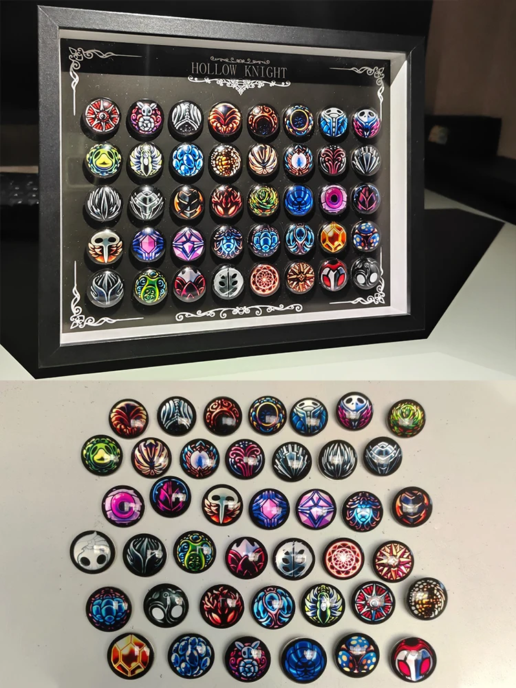 Op voorraad Hollow Knight Game Perifere magnetische beschermende Talisman Collectibles Decoraties Ornamenten Talisman Aangepast cadeau - afbeelding 2