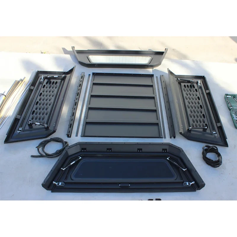 

High QualitAluminum Truck Hardtop Outdoor Camper Topper Accessories Pickup Waterproof Canopy