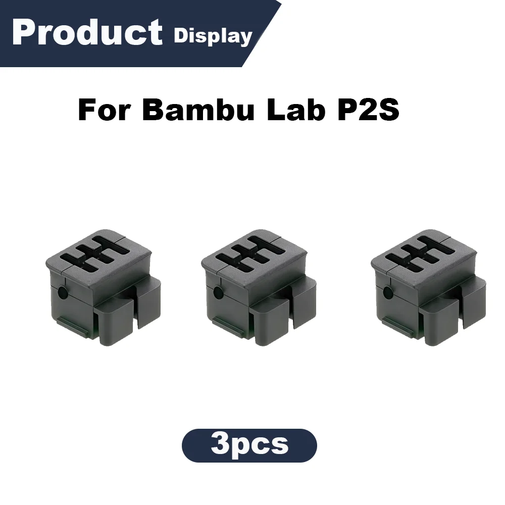 Düsenreiniger für Bambu Lab H2D/H2C/P2S Silikonbürste Hochwertiges Hotend-Düsenreinigungswerkzeug für Bambulab H2D/S/P2S Teile