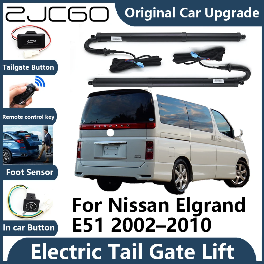 

For Nissan Elgrand E51 2002–2010 Automatic Tailgate Electric Tail Gate Lift Prop Support Vehicle Power Rear Door Liftgate Strut