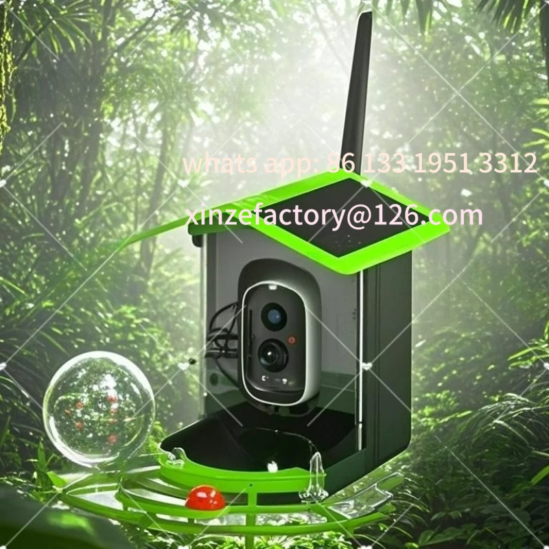 

Customizable new bird feeder outdoor AI recognition intelligent bird feeder supports a variety of color options