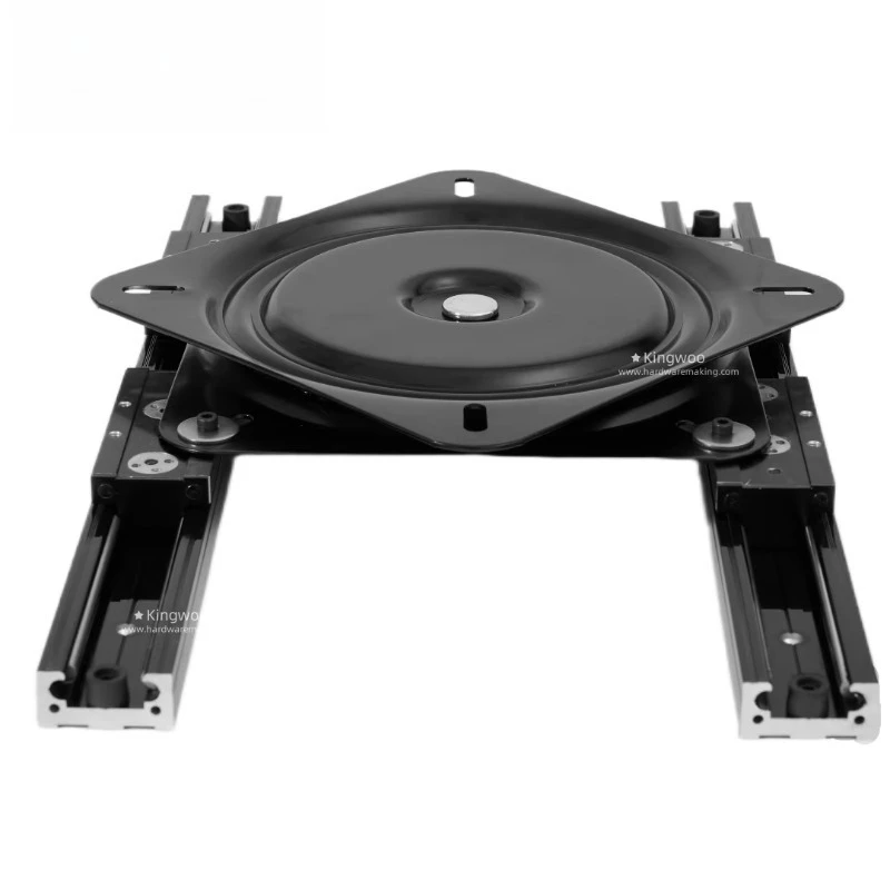 Modern 38mm width sliding island table rotating furniture accessories