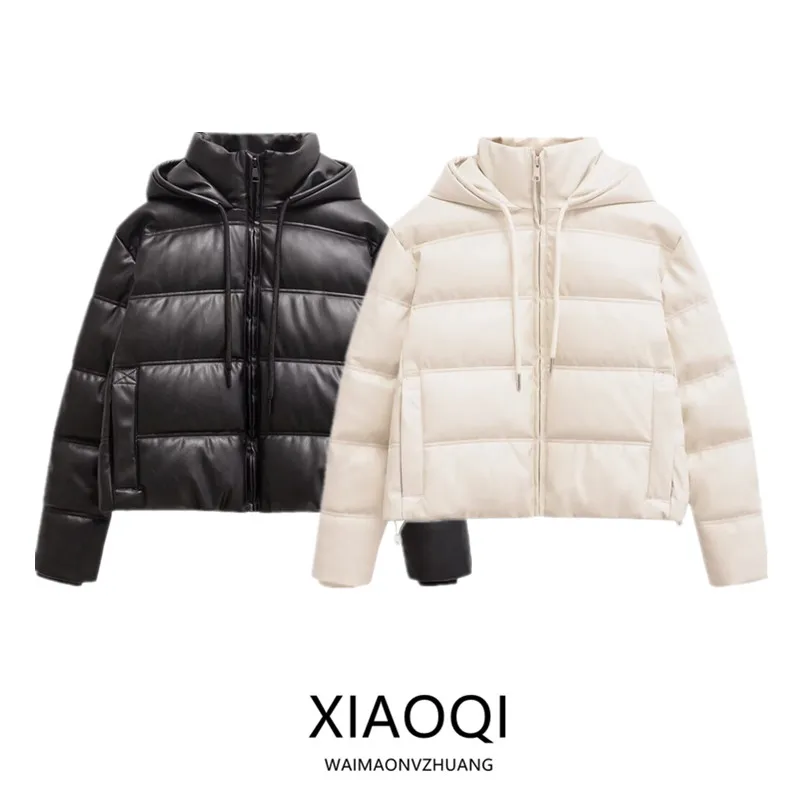 暖かさ レディース フェイクレザー ジャケット コート 長袖 防風 秋冬 新着 ファッション ルーズフィット オールシーズン