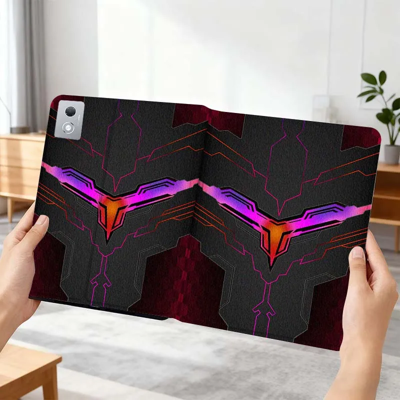 

Machinery Style Luxury Pattern For Oppo Pad X SE 4 3 11 13.2 11.61 11.4 10.36 Pro 2 Air2 2025 Foldable Tablet Case Gift