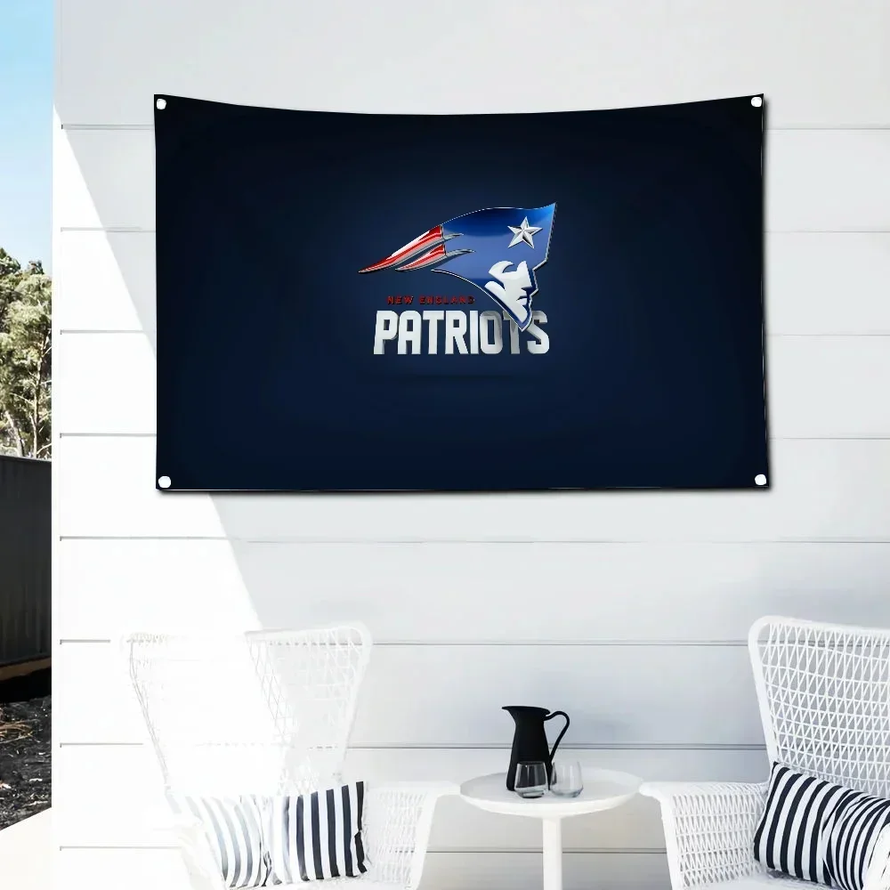 New England PatriotS Car Flag Fallout Pirate Party Skateboard Turkey Em World Flags and Banners Garage Decoration for You Beer