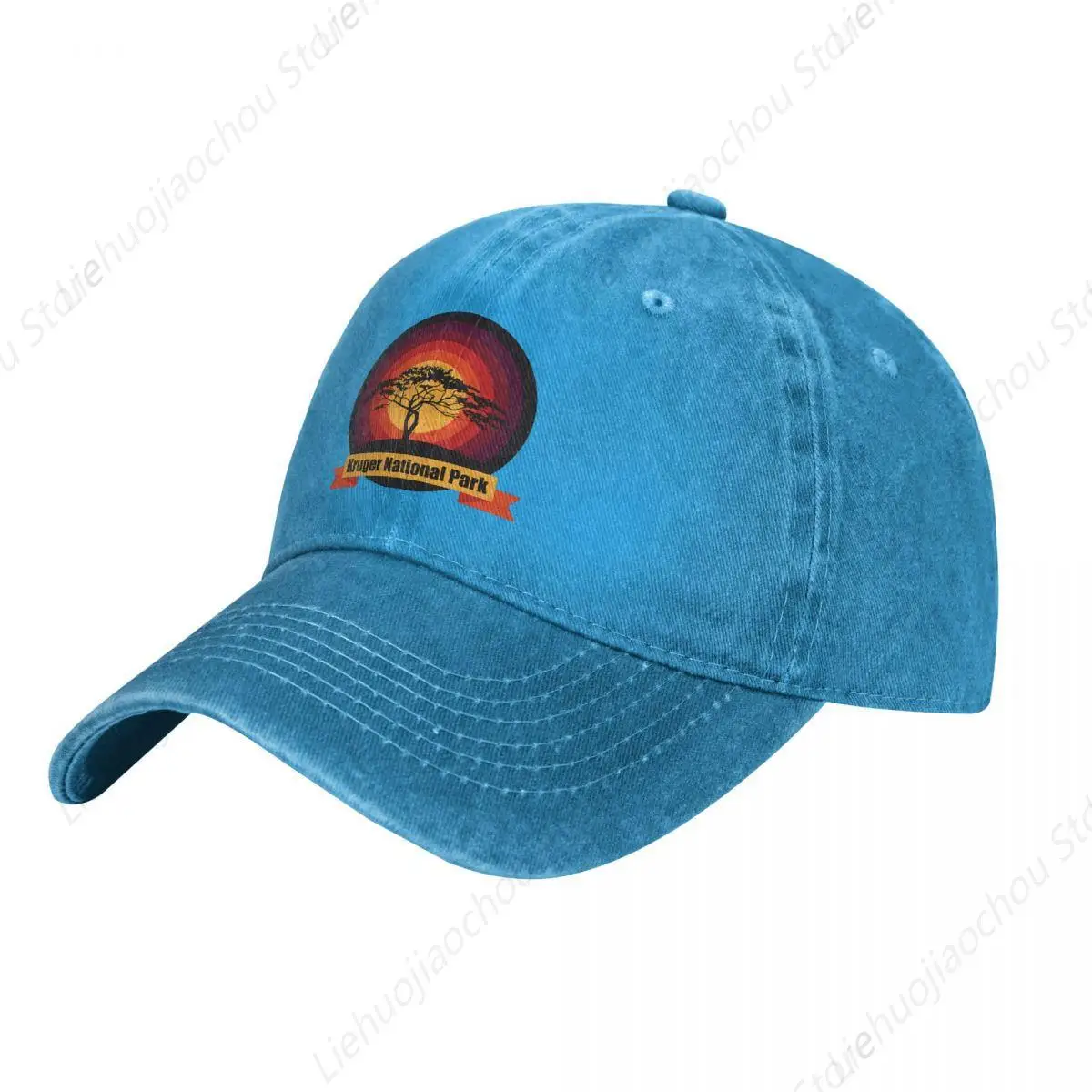 Animal Multicolor Hat Peaked Women's Cap Kruger National Park South Africa Personalized Visor Protection Hats