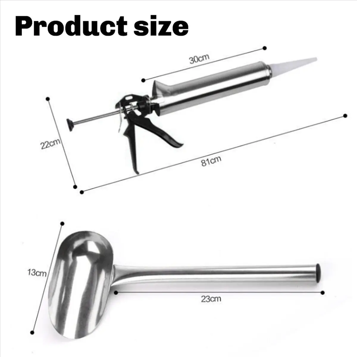 

Набор для затирки швов ABJS: распылитель для цементного раствора, инструмент для укладки кирпича и плитки, со сменными насадками (2 насадки в комплекте)