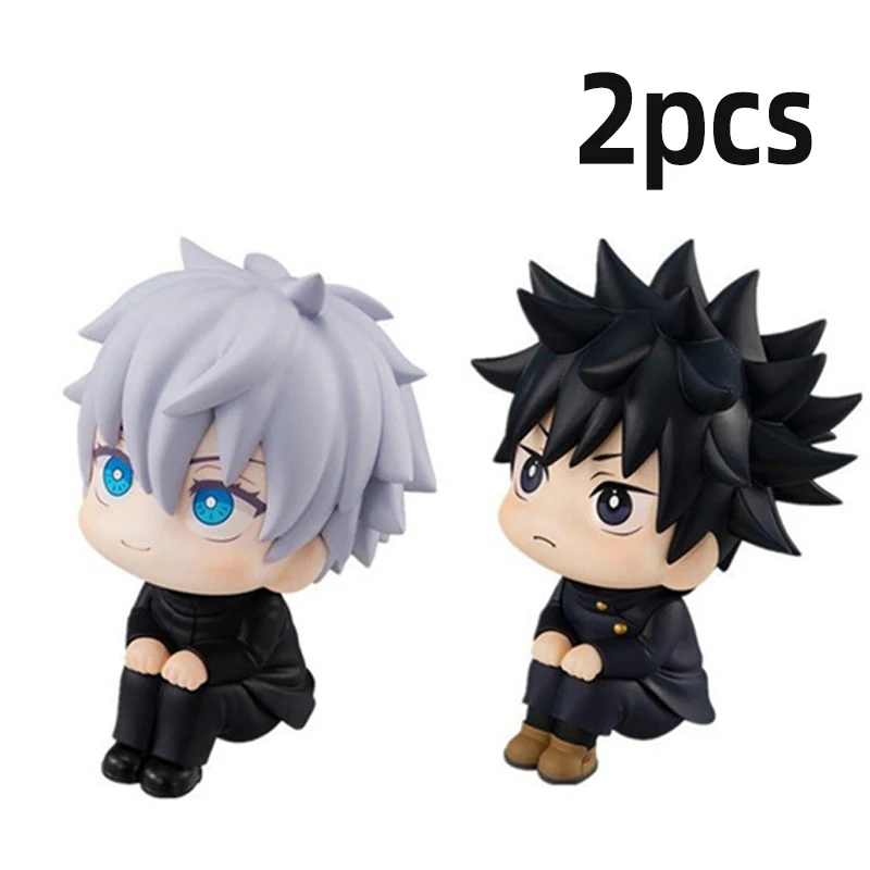 10cm Jujutsu Kaisen Anime FigurkaYuji Itadori Gojo Satoru Fushiguro Megumi Kugisaki Kawaii Zabawka PVC Model Figurka akcji Prezenty dla dzieci
