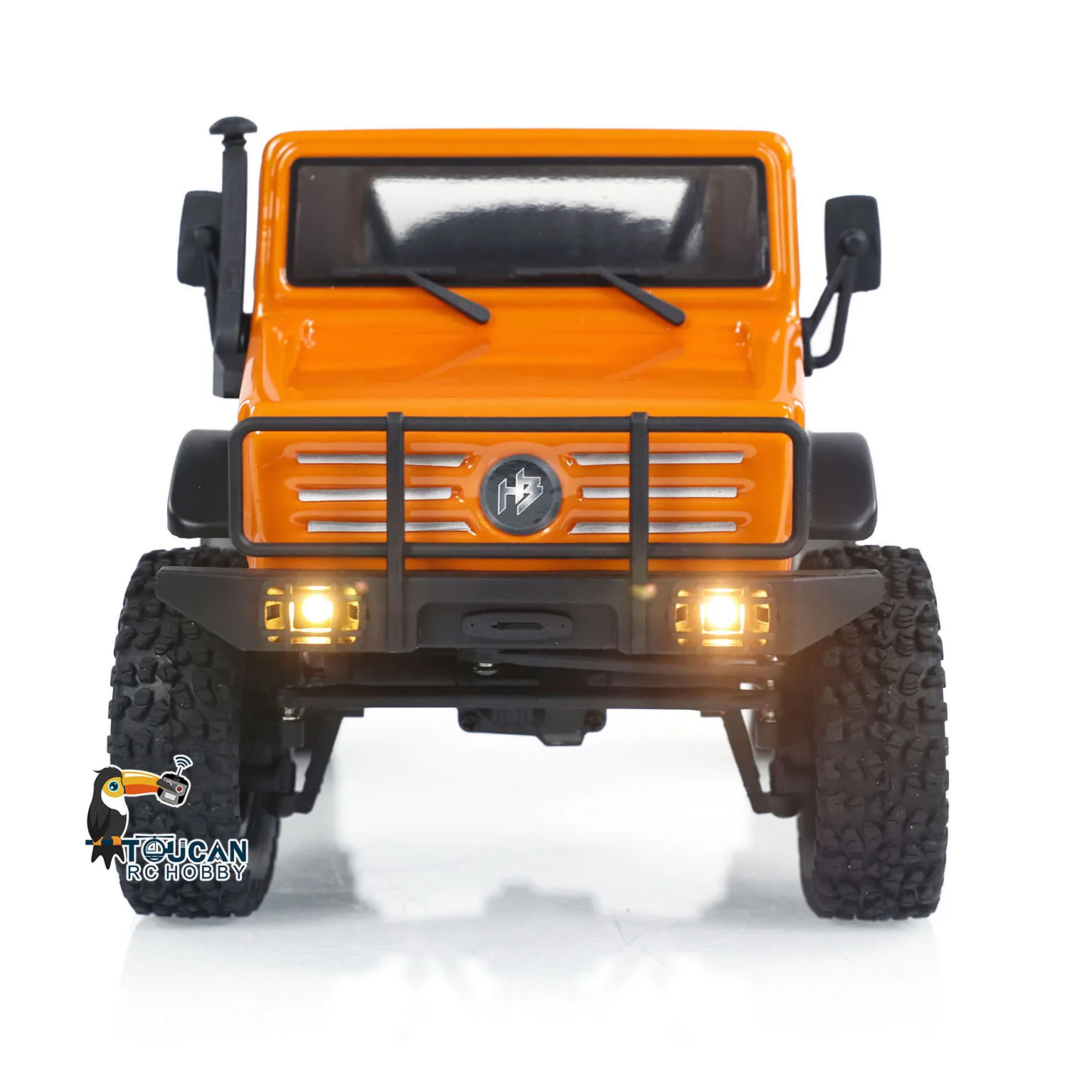 Giocattoli 1/18 RC Rock fuoristrada controllo Wireless finito 4WD Crawler Car HobbyPlus CR18P sistema di illuminazione modello TH24027