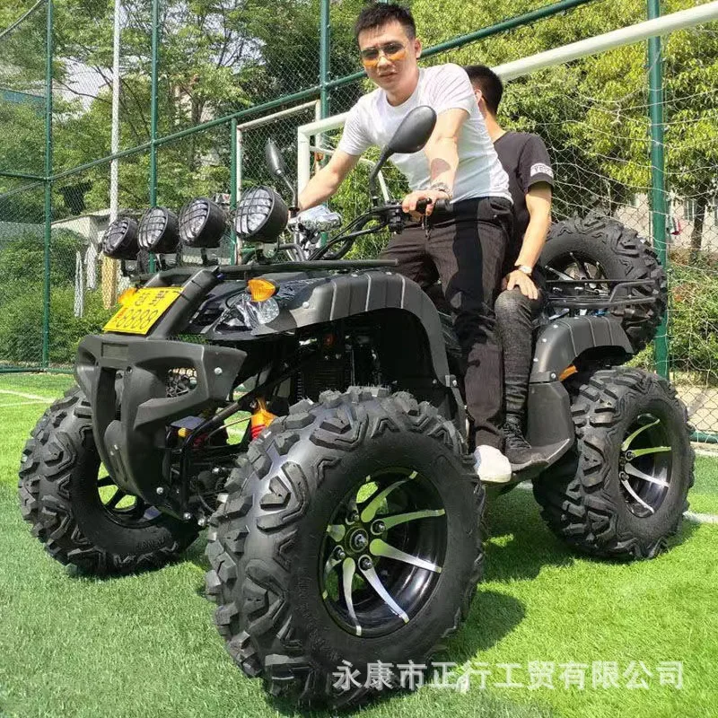 14 Inch ！Big Bull Beach Bike 4 Wheel Off-Road Zongshen 150Petrol 2WD Adult atv Mountain Motorcycle