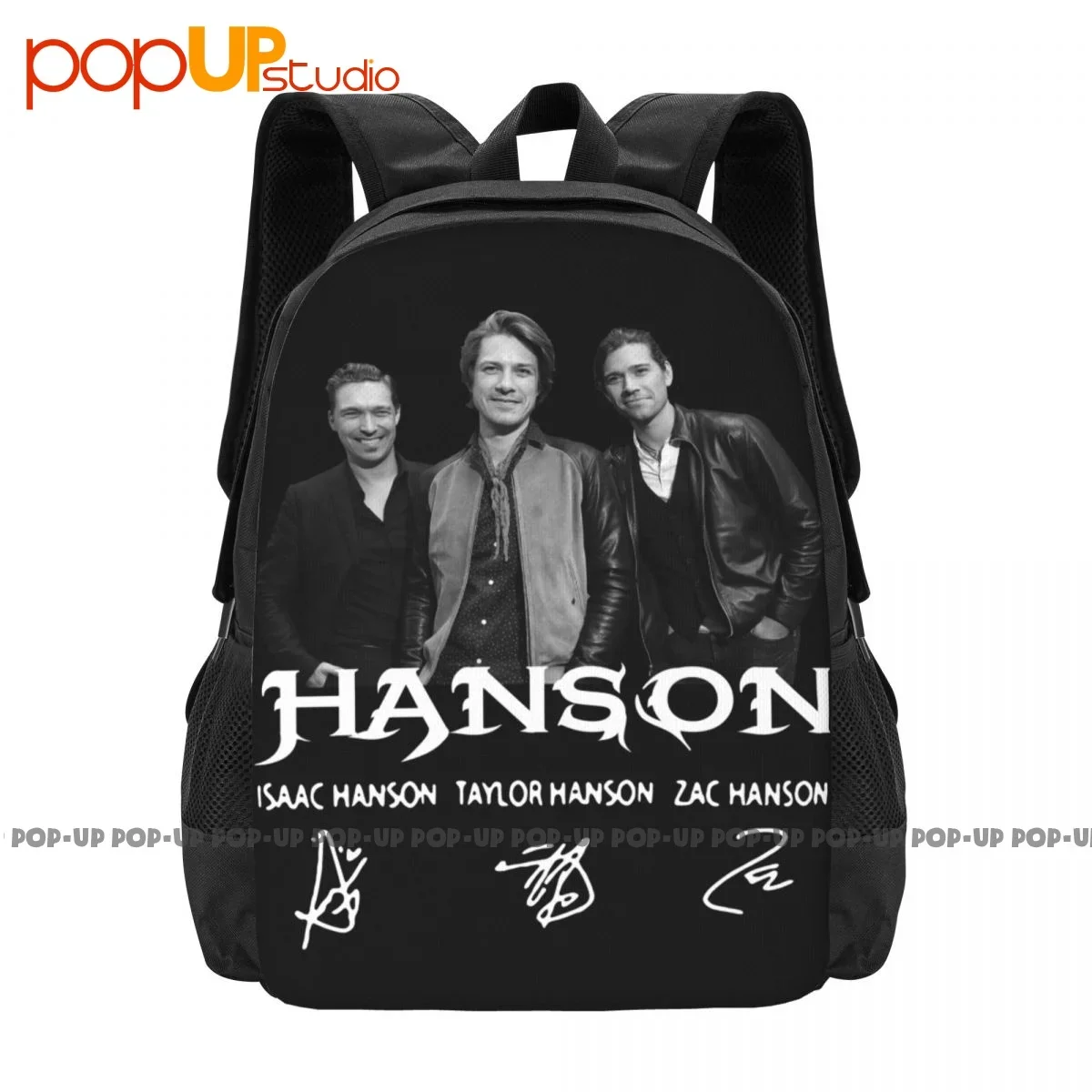 Hanson Isaac Taylor Zac Signature Backpack Large Capacity Cute Swimming Eco Friendly Riding Backpack